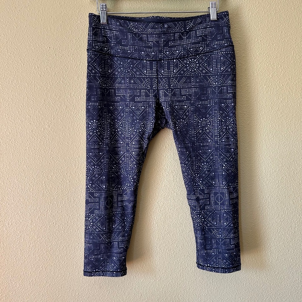 Prana Pillar Printed Carpi Leggings Size Large